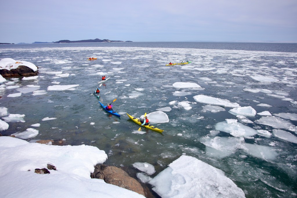 Stuck in the ice at Cloud&nbsp;Bay